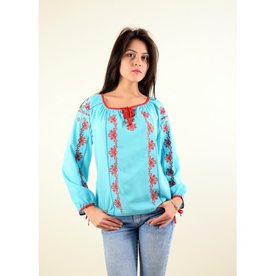 Embroidered blouse "Xenia" 13